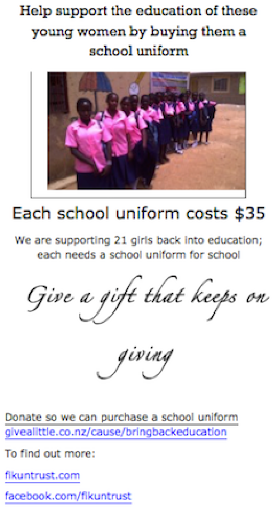 FikunTrust - School Uniform - 2015